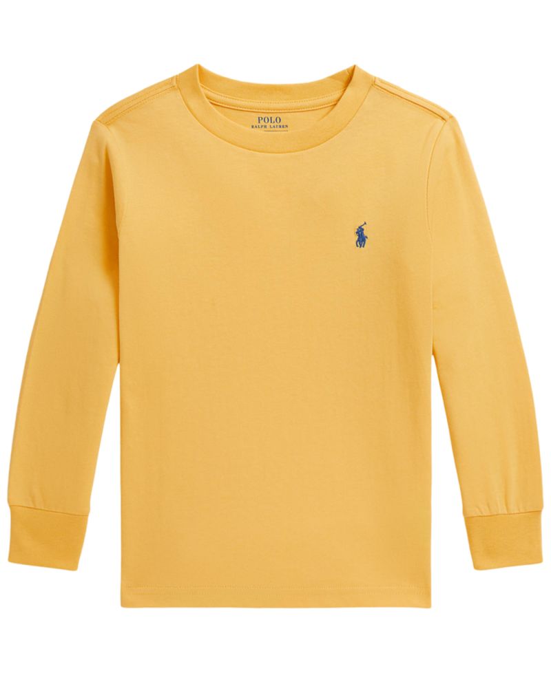 Toddler and Little Boys Cotton Jersey Long-Sleeve T-shirt