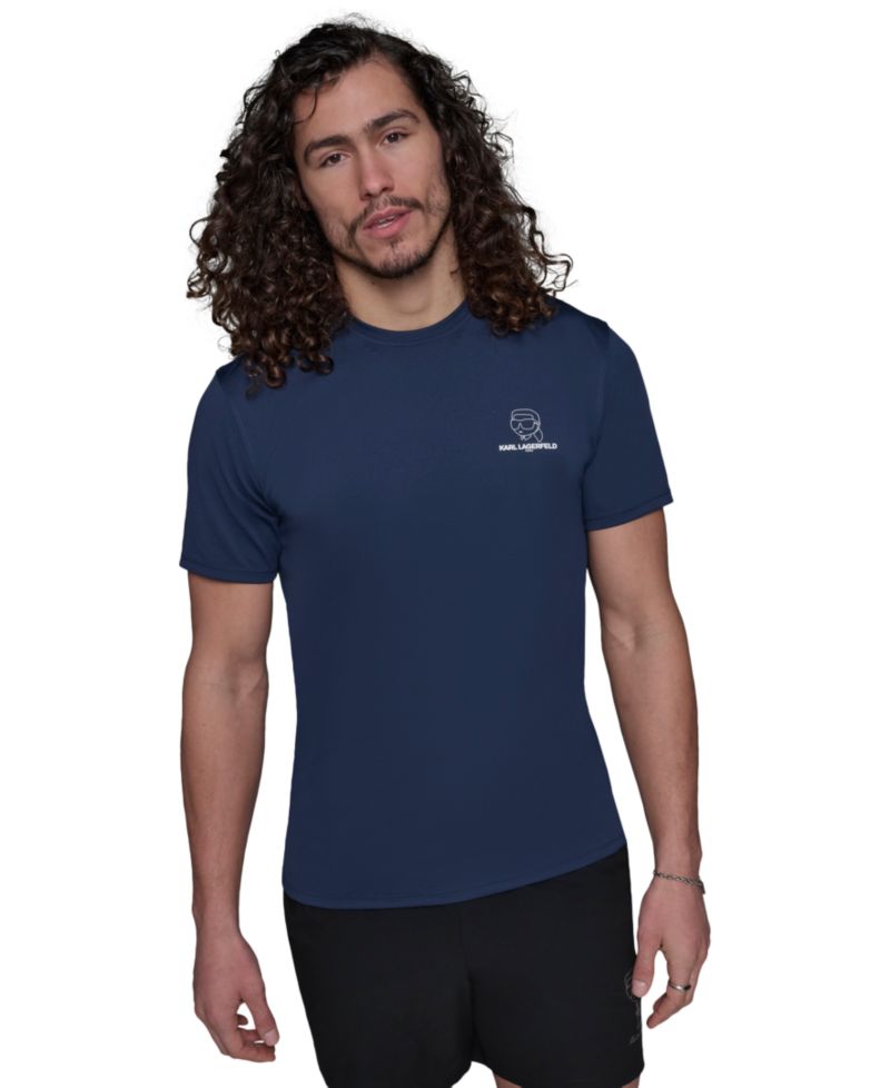 Men's Crewneck Karl Doll Head Rashguard