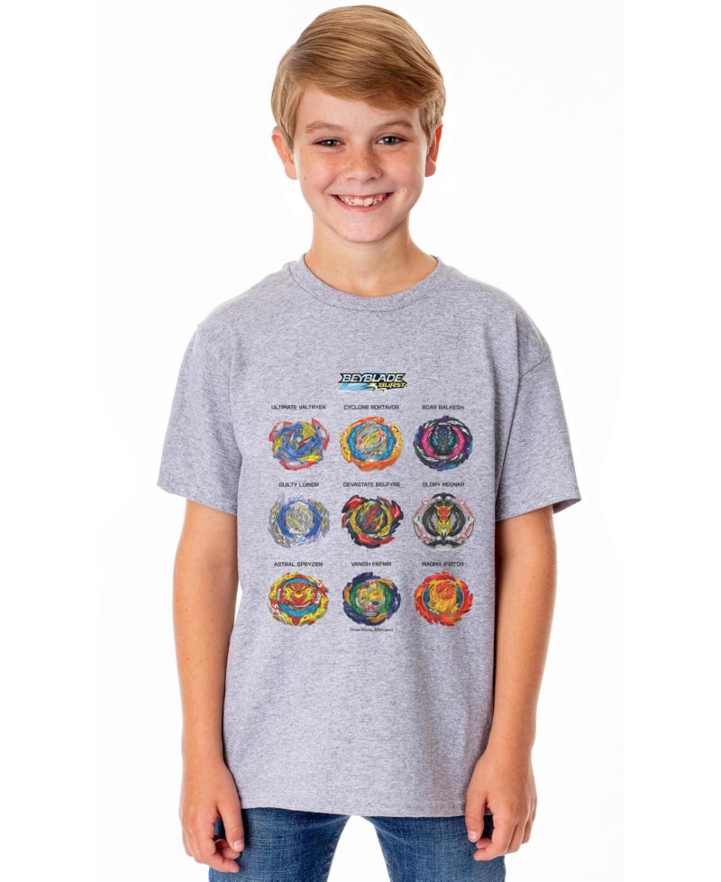 Burst TV Show Series Unisex Boys' XS - XL Battle s Crewneck Kids T-Shirt