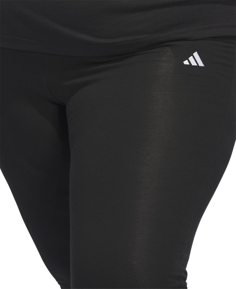 Plus Size Small Logo Flare Pants