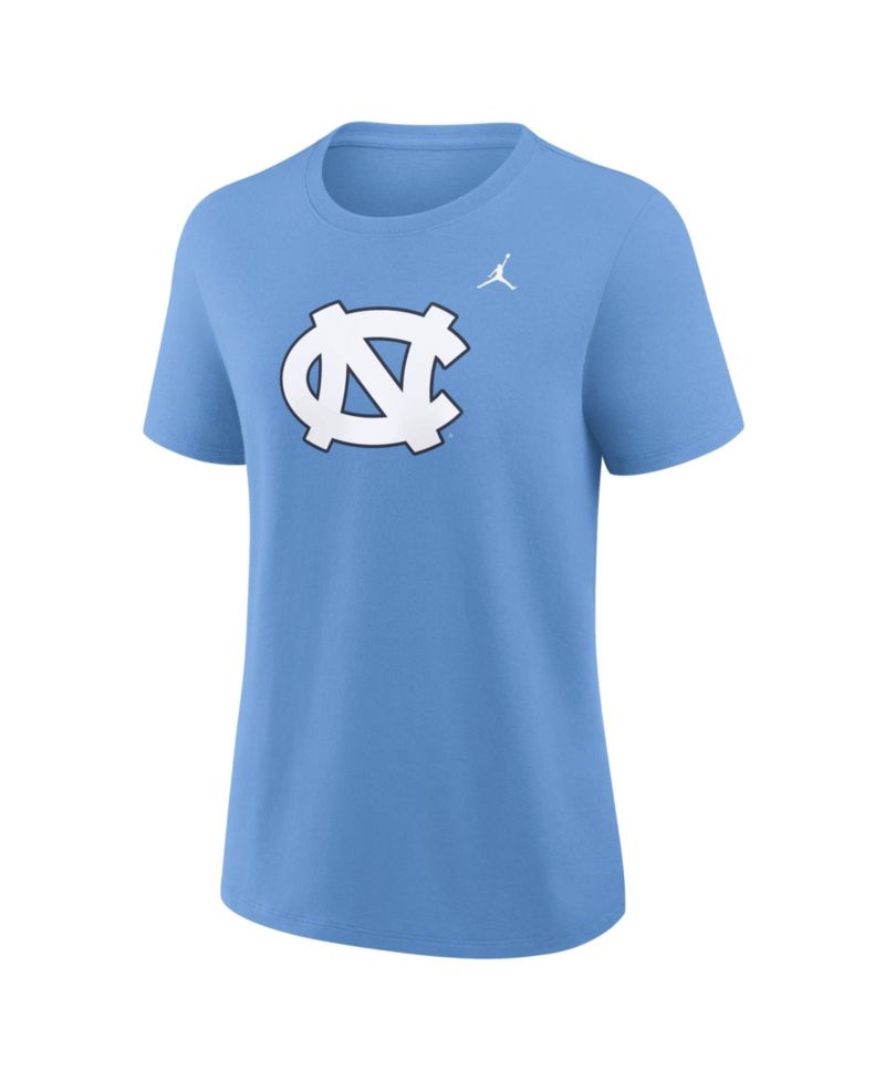 Women's Carolina Blue North Carolina Tar Heels Primary Logo T-Shirt