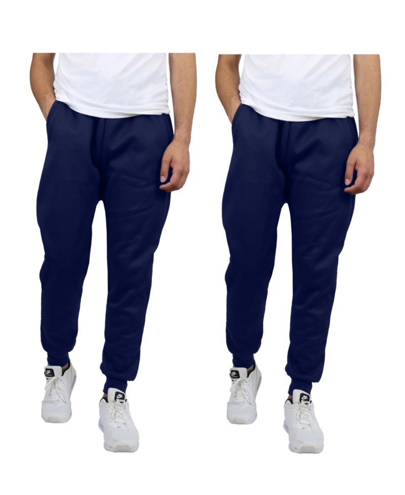 Men's 2-Pack Fleece-Lined Jogger Sweatpants