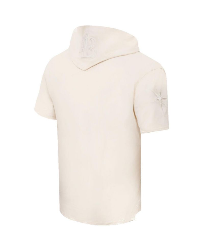 Men's Cream Tampa Bay Rays Neutral Hoodie T-Shirt