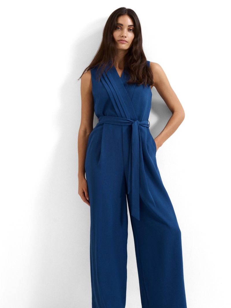 Women's Maisley Pleated Cropped Jumpsuit