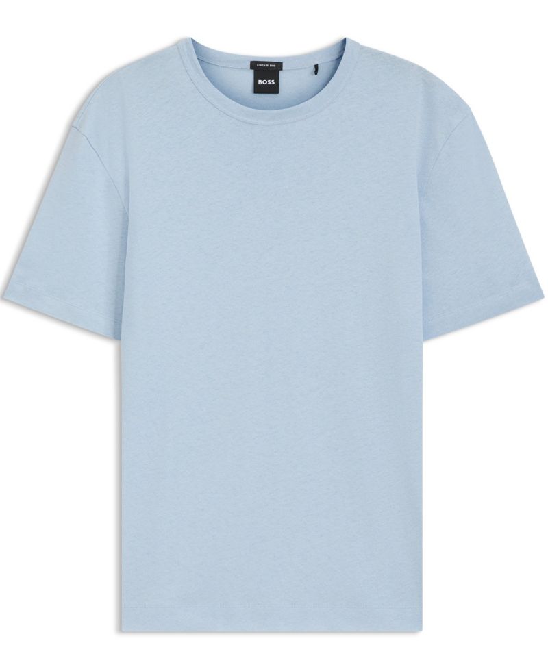 Men's H-Taut 235 Crew Neck Cotton-Linen Blend Regular-Fit T-Shirt