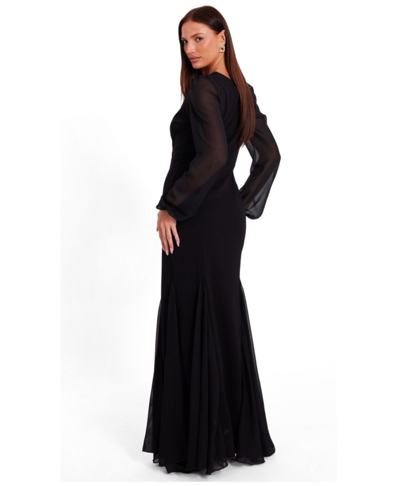 Women's Chiffon Maxi Dress