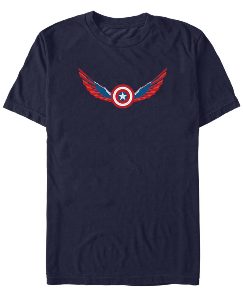 Men's Wings Shield Falcon Short Sleeve T-Shirt