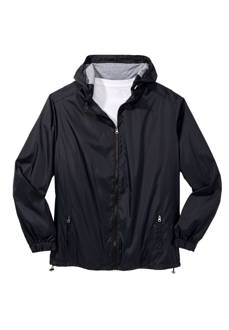Men's Jersey-Lined Windbreaker