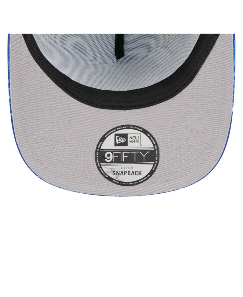 Men's Royal Buffalo Bills Palm Print A-Frame 9FIFTY Snapback Hat