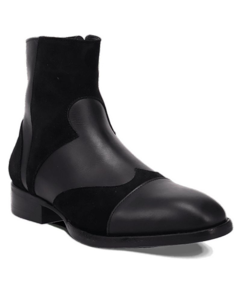 Men's Barnsley Suede and Leather Ankle Boots