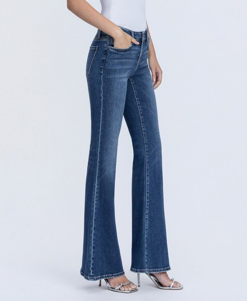 Women's Low Rise Easy Flare Jeans
