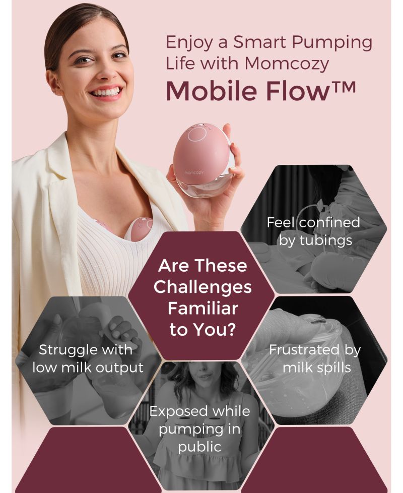 Mobile Flow™ Hands-Free Breast Pump | M9