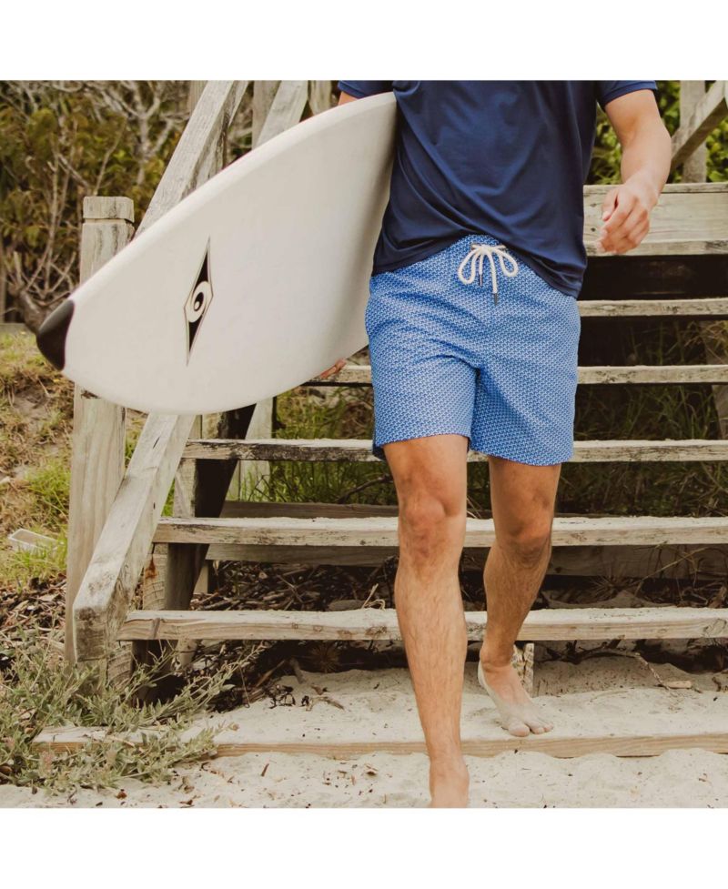Men's Geo Grid Swim Short