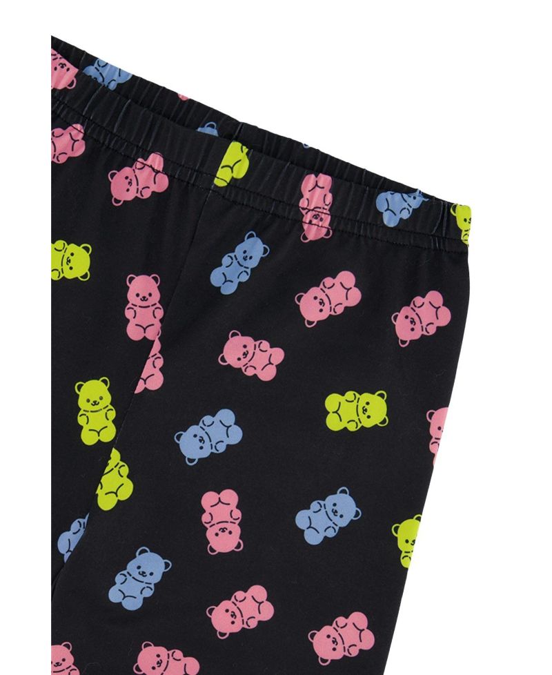 Little and Big Girl 6-12Y Printed Leggings Printed Gummy Bears