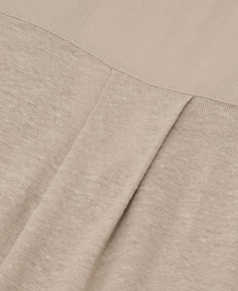Women's Linen V-Neck T-Shirt