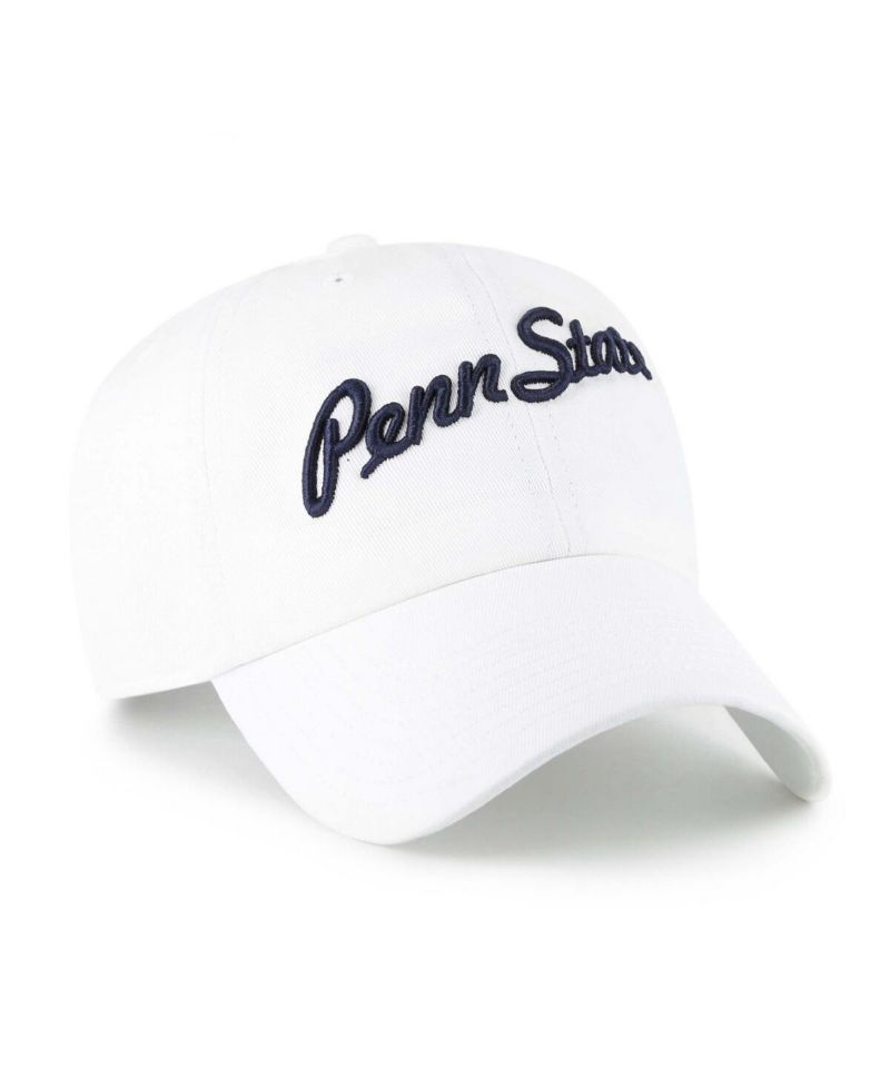 Men's White Penn State Nittany Lions Vault Clean Up Adjustable Hat