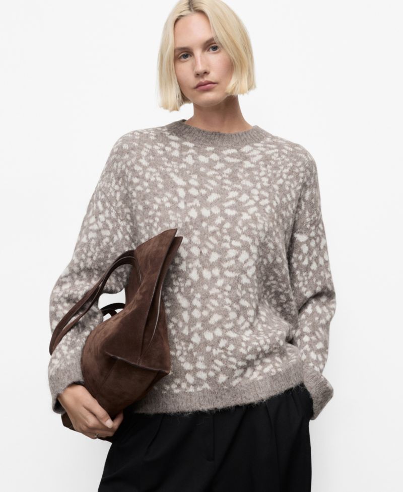 Women's Animal Print Sweater