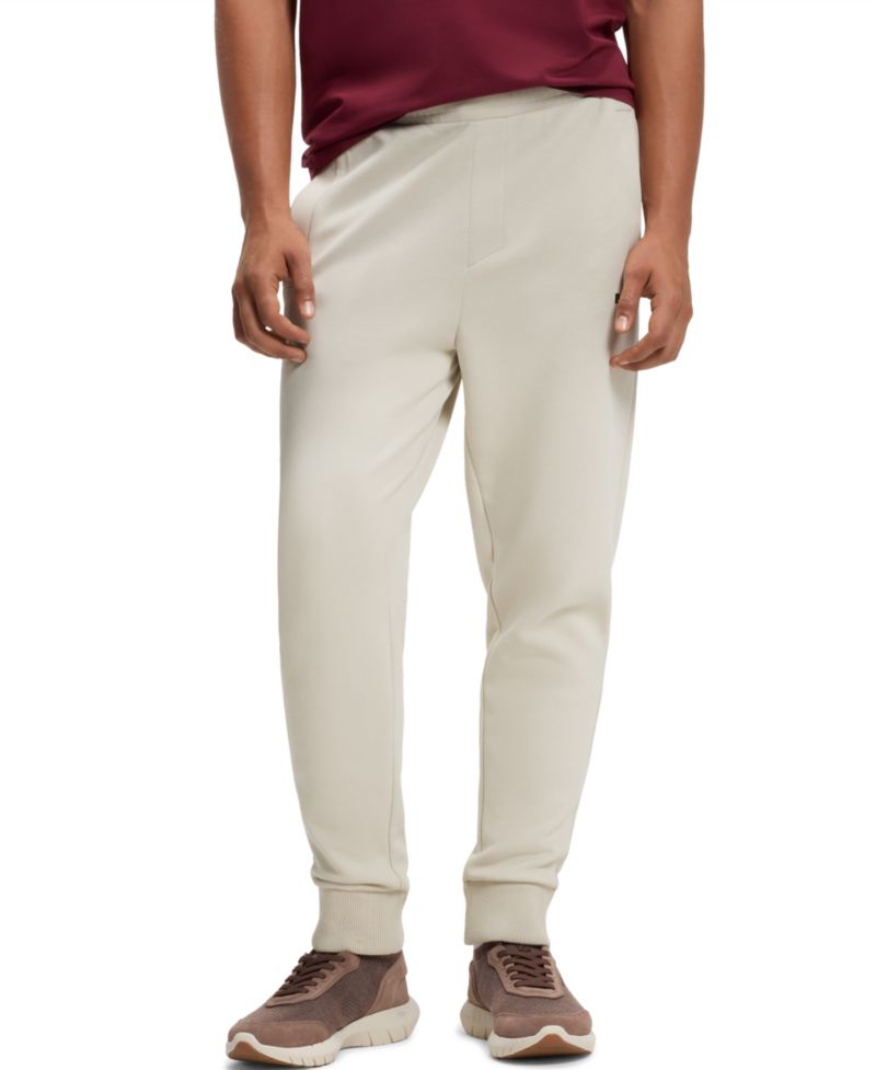 Men's Cotton-Blend Regular-Fit Tracksuit Pants