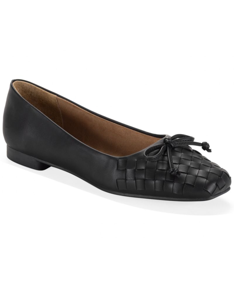 Women's Baileyy Woven Snip Toe Ballet Flats