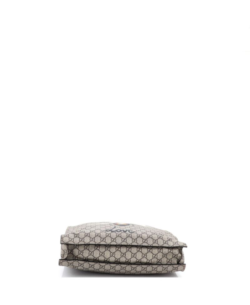 Tall Convertible Soft Open Tote Printed GG Coated Canvas