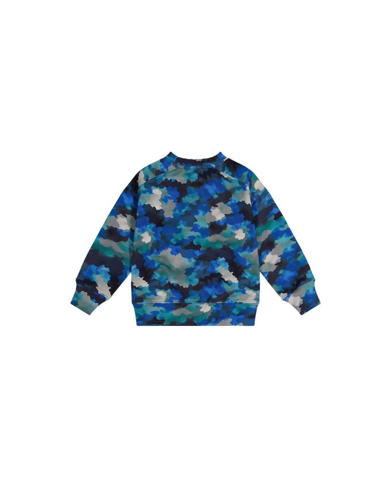 Little and Big Boy(6-12) Camouflage Fleece Sweatshirt