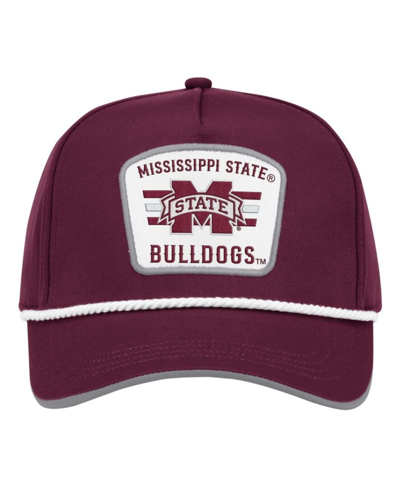 Men's Maroon Mississippi State Bulldogs Hits the Road Podium Adjustable Hat