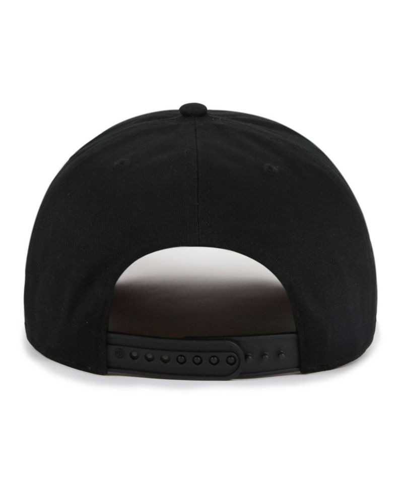 Men's Black New York Knicks Hitch Adjustable Hat