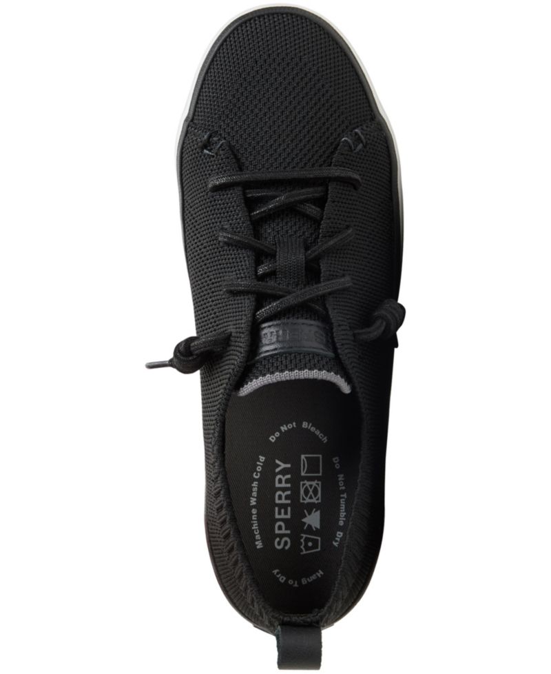 Women's Crest Vibe Knit Lace-Up Sneakers