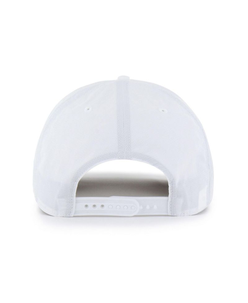 Men's White New York Jets Strand Adjustable Hitch Hat