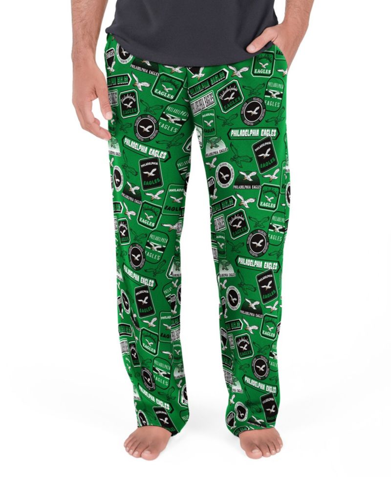 Men's Kelly Green Philadelphia Eagles Throwback Logo Grady Pants
