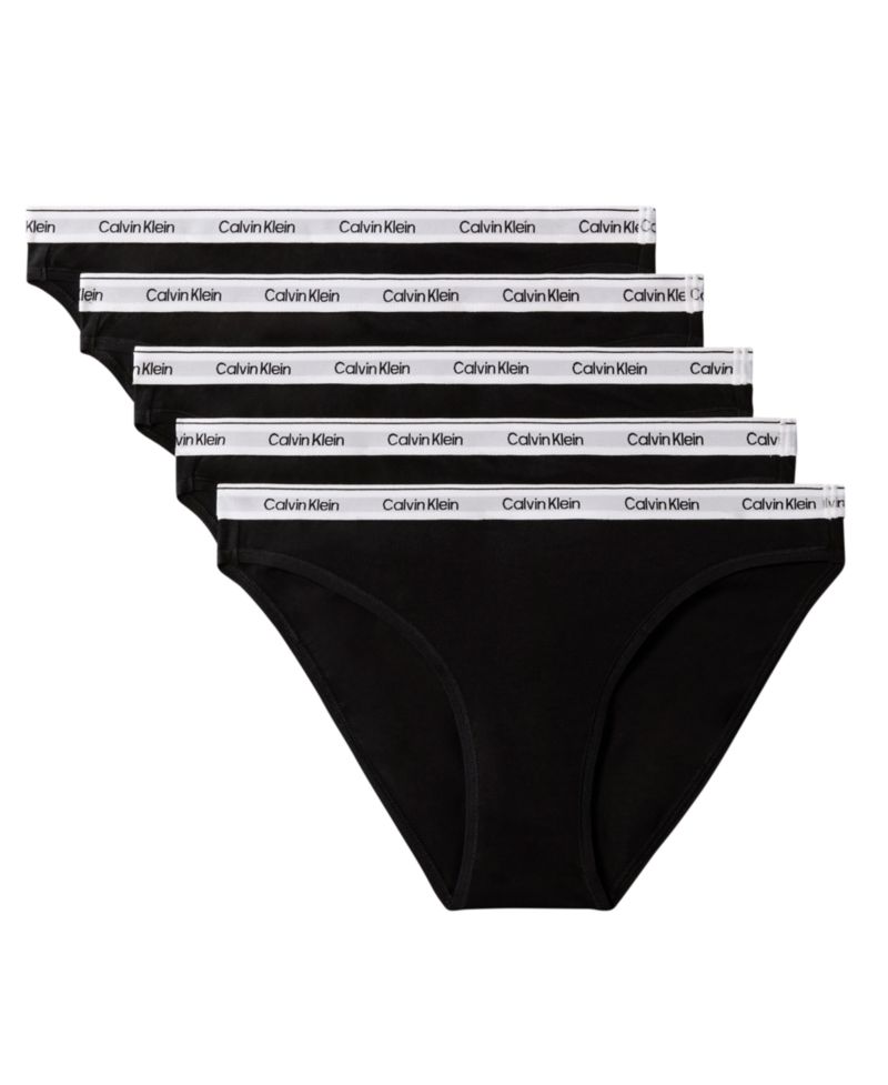 Women's Icon Logo 5-Pack Low-Rise Bikini Underwear QD5208