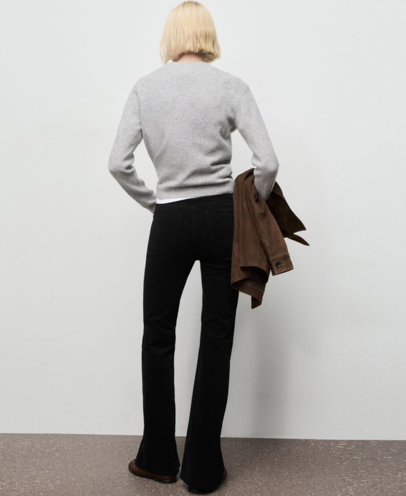 Women's Velvet Flared Jeans