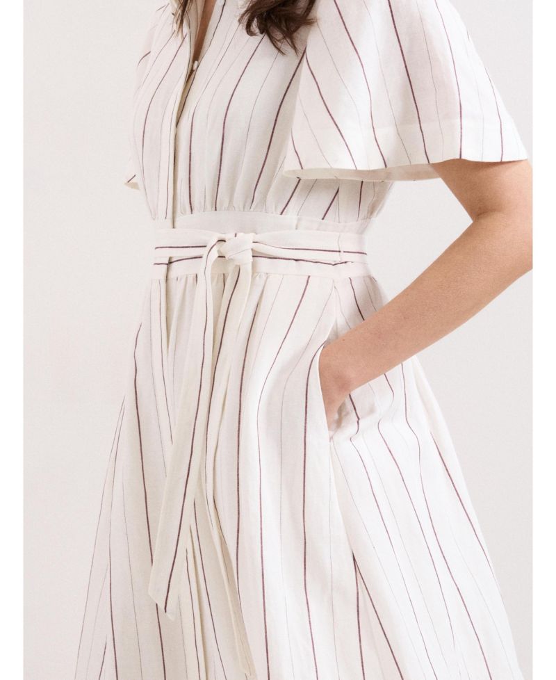 Women's Marielle Striped Shirt Dress