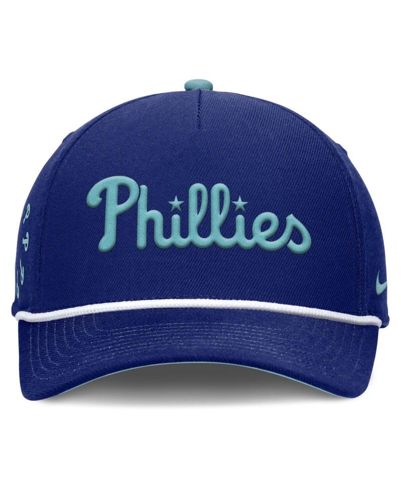 Men's Royal Philadelphia Phillies Father's Day Rise Adjustable Hat