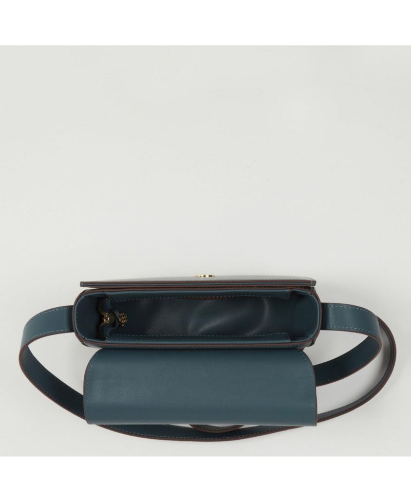 Small Leather Saddle Bag Crossbody Purse Casual Handbag