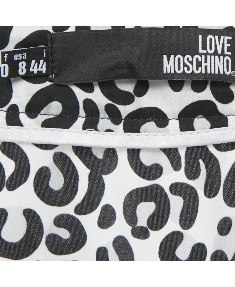 Women's Monogram Leopard Print Crepe Maxi