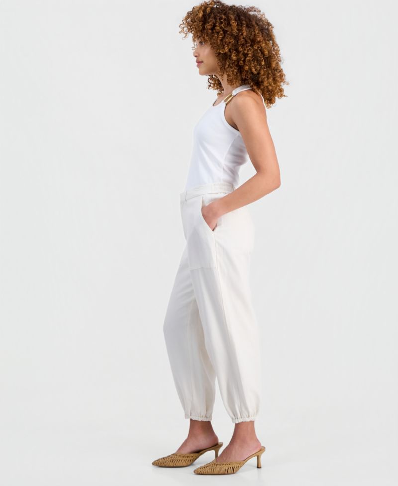 Petite Balloon-Leg Pants