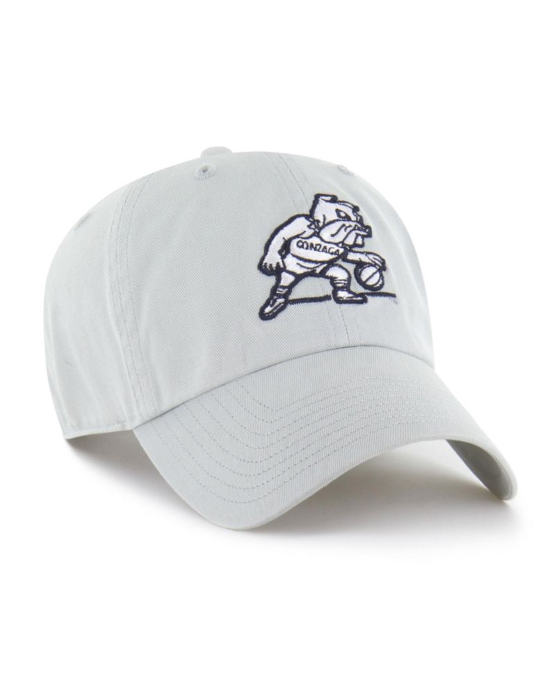 Men's '47 Gray Gonzaga Bulldogs Vault Clean Up Adjustable Hat