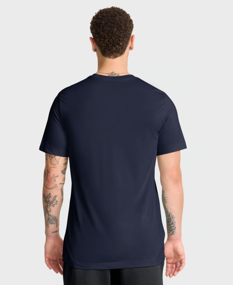 Men's Navy Michigan Wolverines Primetime Legend Football Icon Dri-FIT T-Shirt