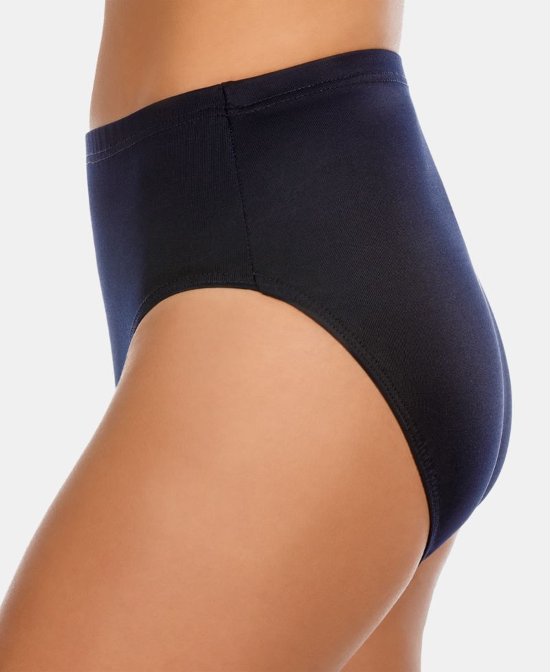 High-Waist Tummy-Control Bikini Bottoms
