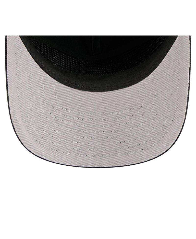 Men's Black Baltimore Ravens Stacked 19TWENTY Adjustable Hat