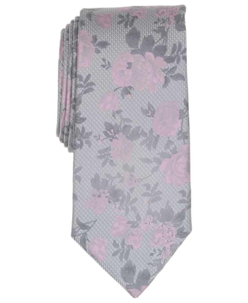 Men's Cassis Floral Tie
