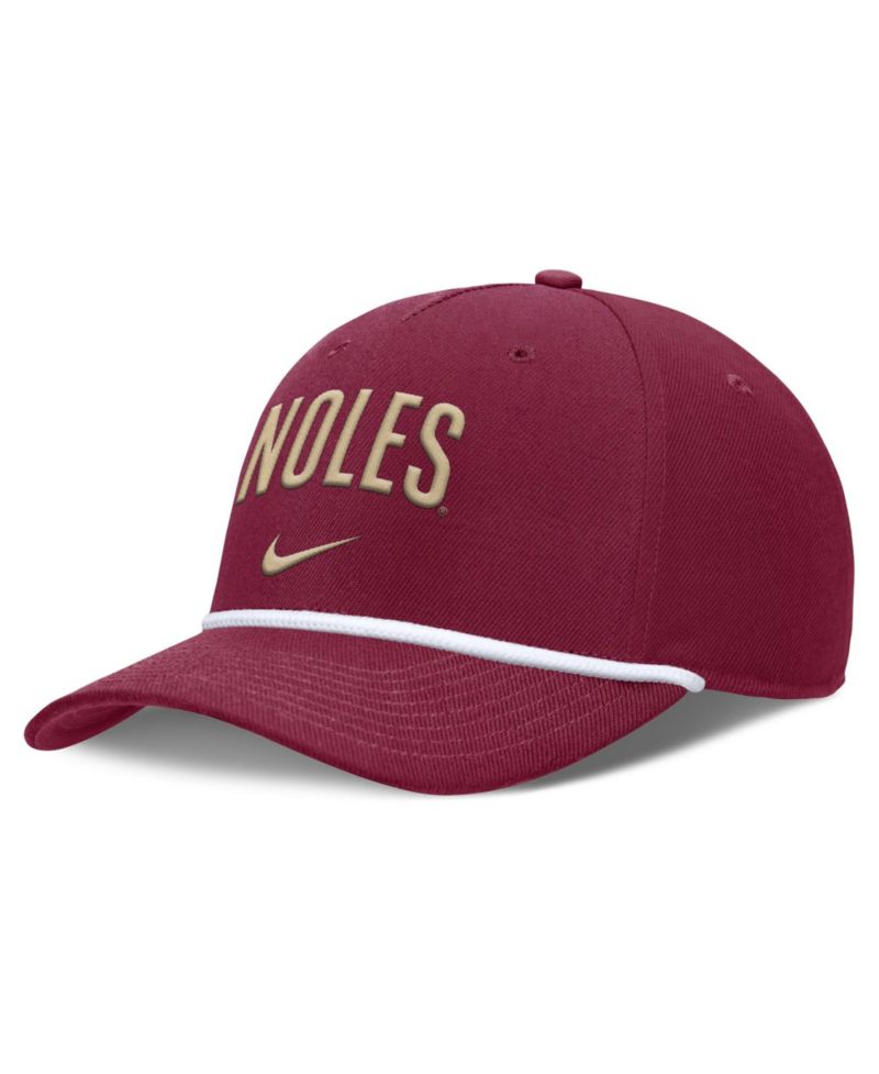 Men's Scarlet Florida State Seminoles Rise Campus Adjustable Hat