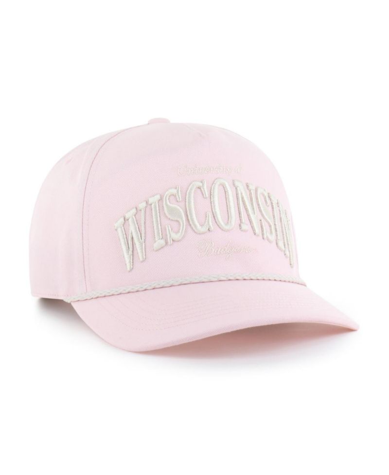Men's Light Pink Wisconsin Badgers Gelato Hitch Adjustable Hat