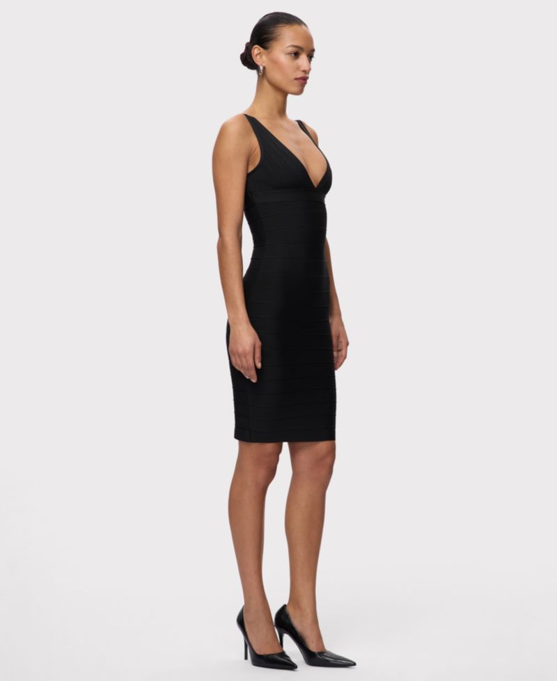 Women's The Backstage V-Neck Midi Dress