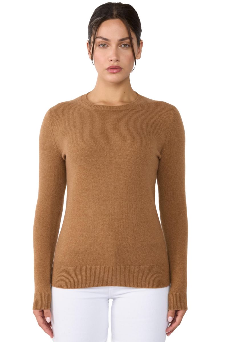 Women's 3-ply Cashmere Crew Neck Sweater