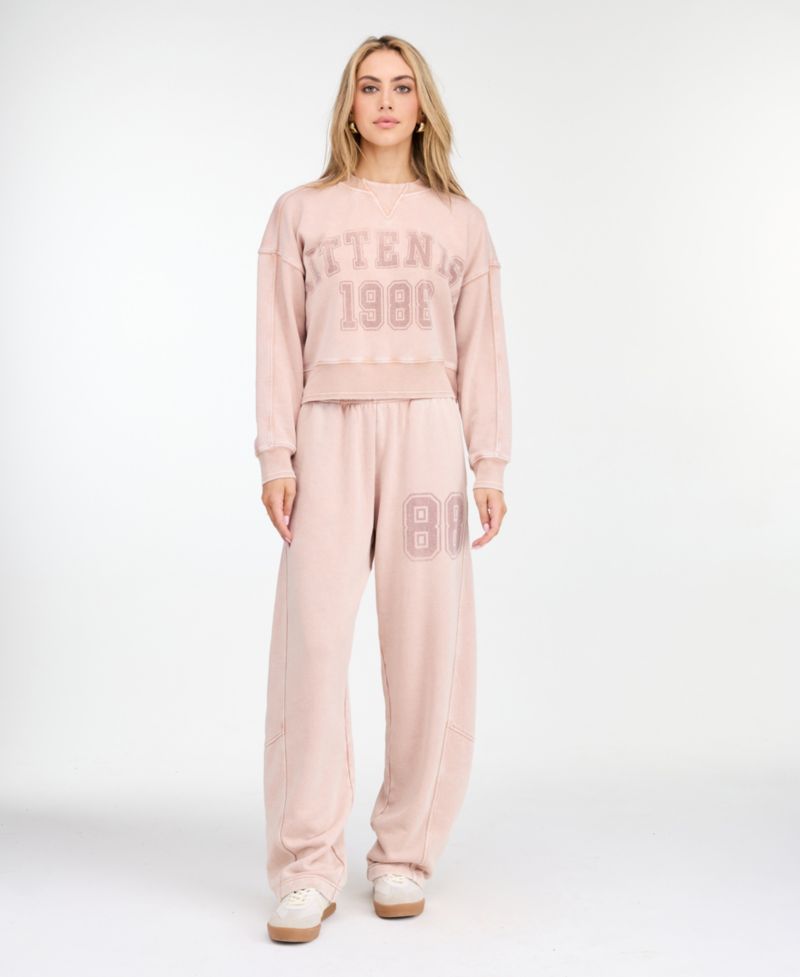 Women's Wide-Leg High-Rise Sweatpants