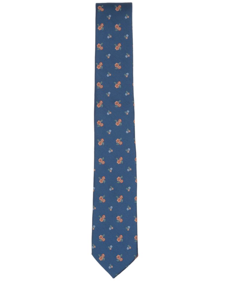 Men's Skinny-Fit Rubin Floral Tie