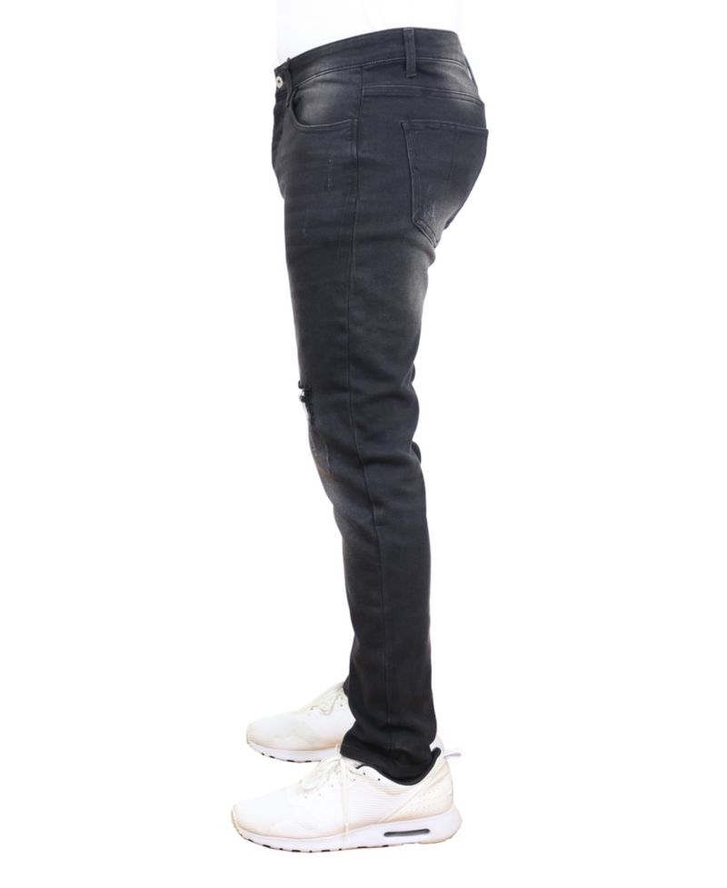 Men's Stretch Ripped Jeans