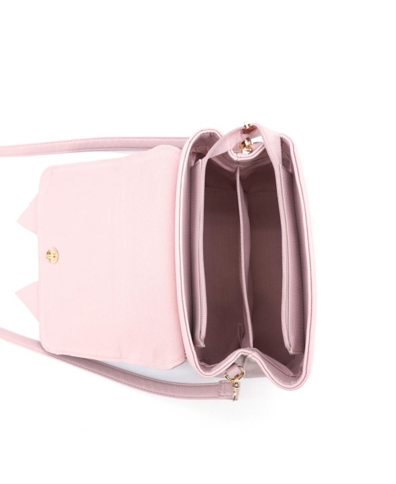 Double Bow Magnetic Crossbody Bag